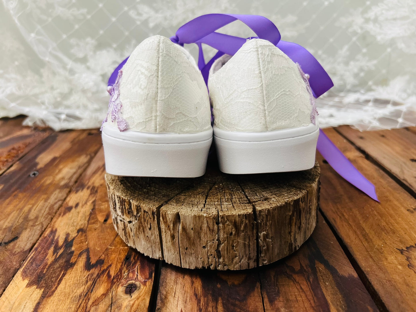 Tenis para xv años morados