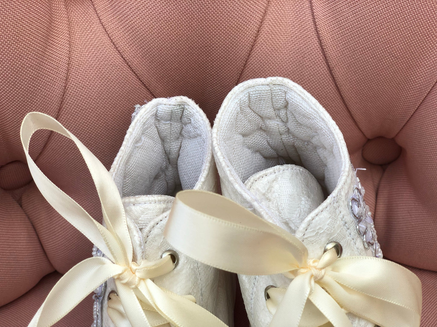 Zapatos tenis para novia, quince años o primera comunion