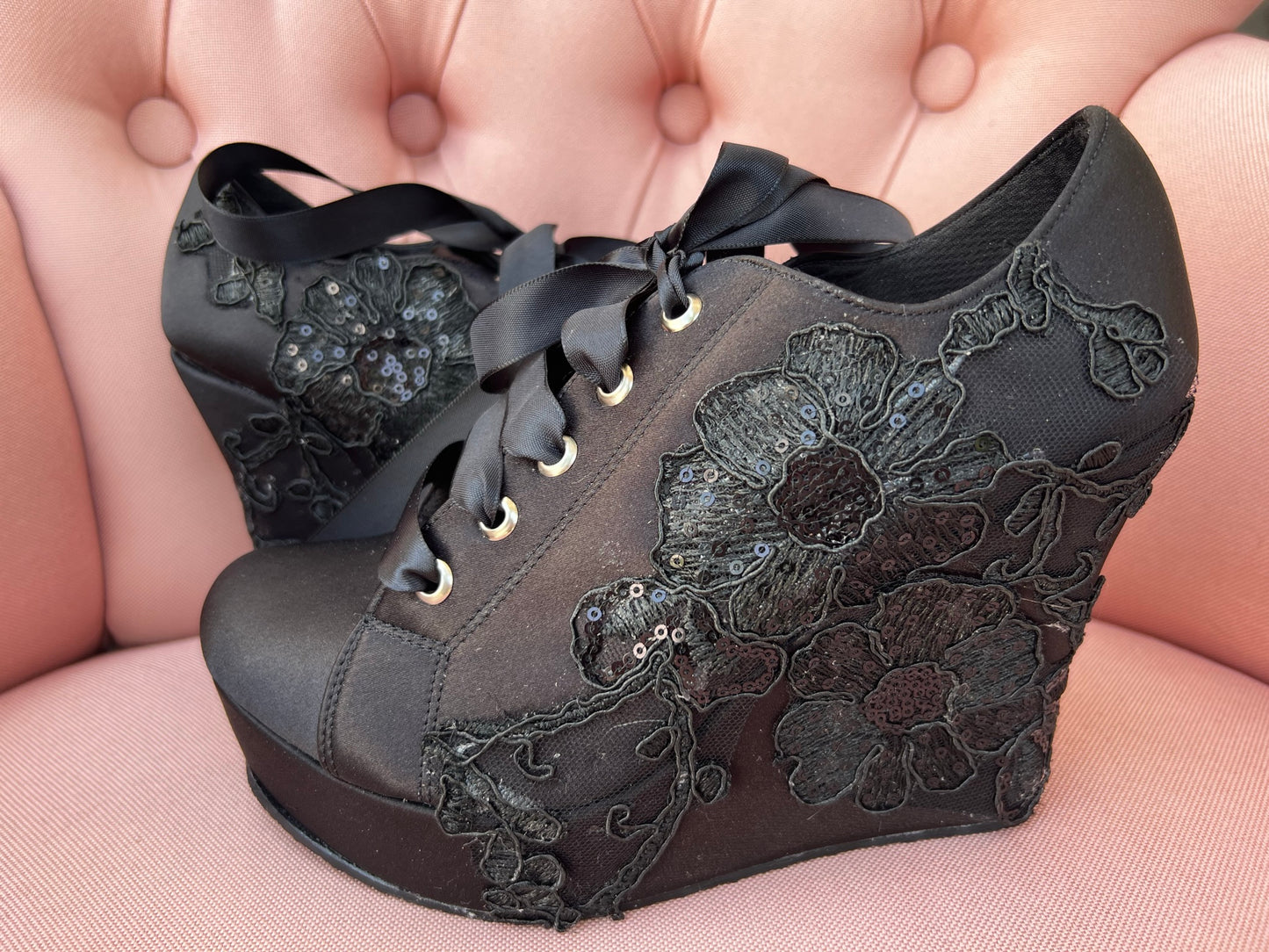 Zapatos de fiesta cómodos negros