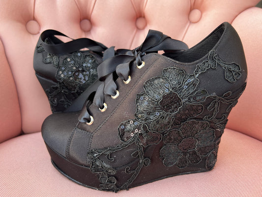 Zapatos de fiesta cómodos negros
