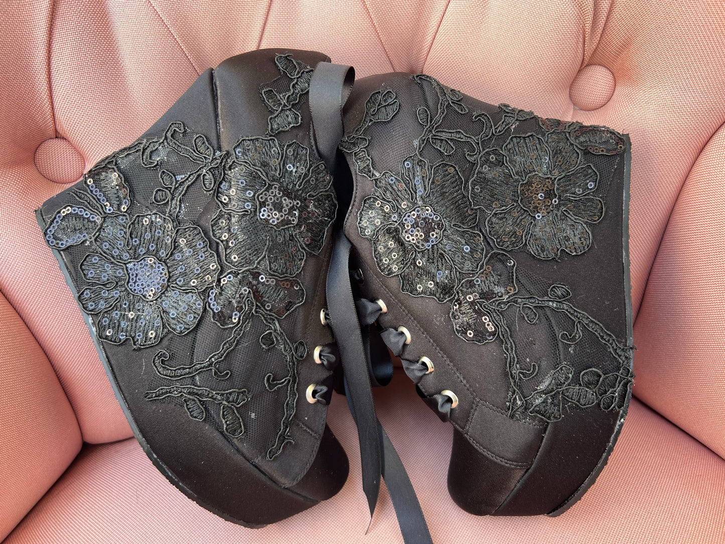 Zapatos de fiesta cómodos negros