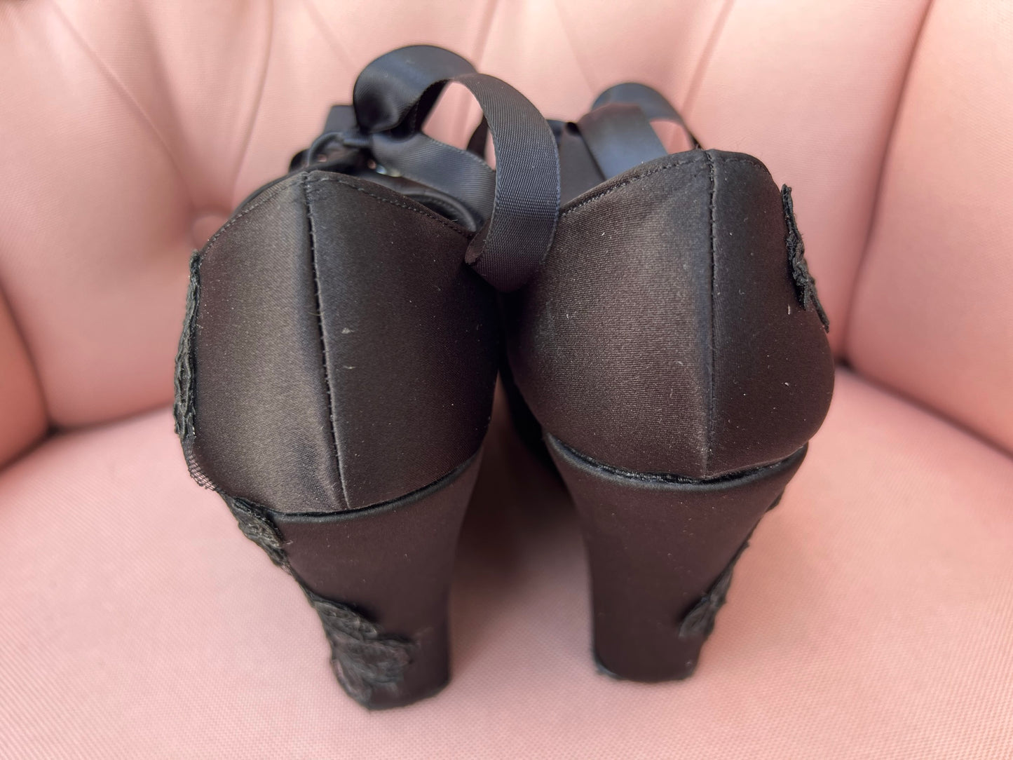 Zapatos de fiesta cómodos negros