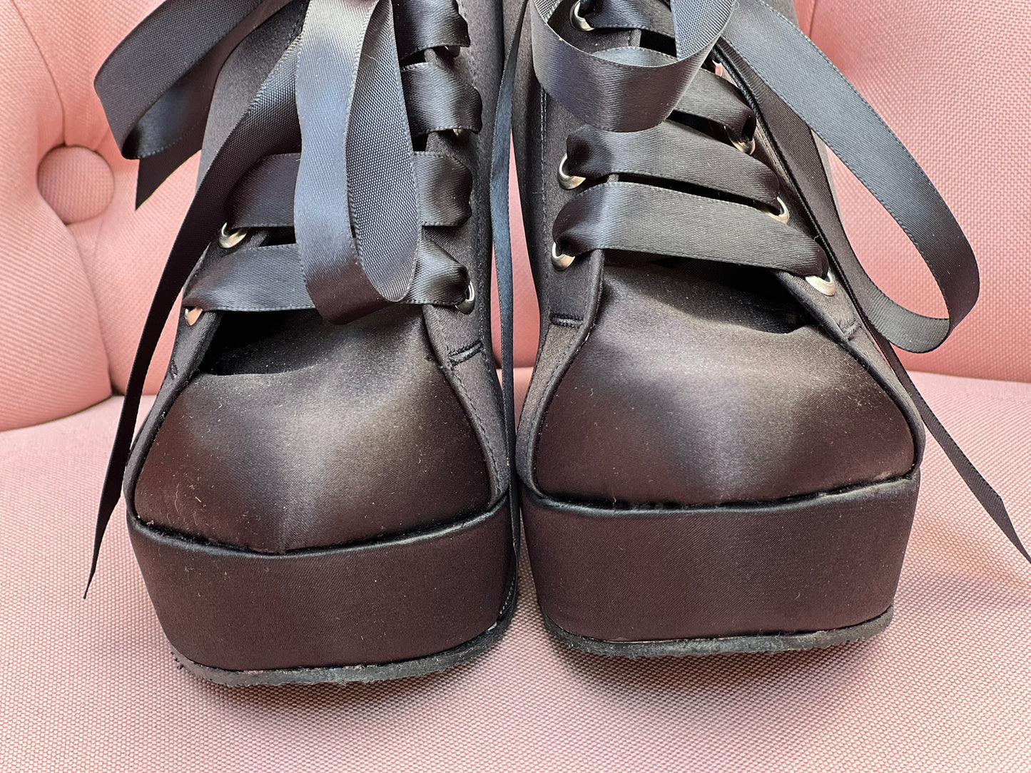 Zapatos Negros de Mujer Cómodos Plataforma