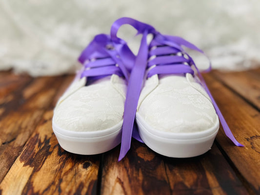 Tenis para xv años morados