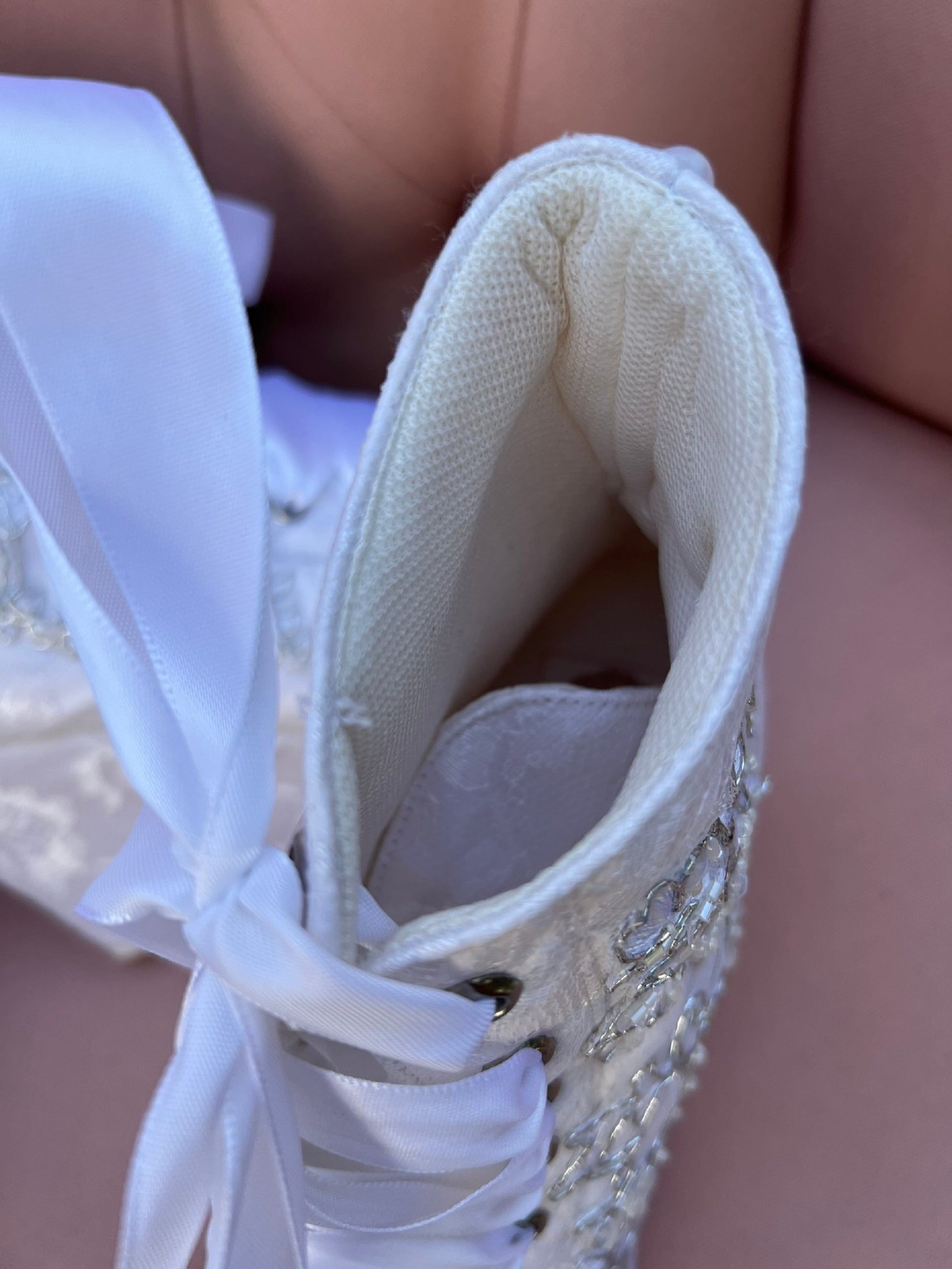 Zapatos cómodos de plataforma para boda