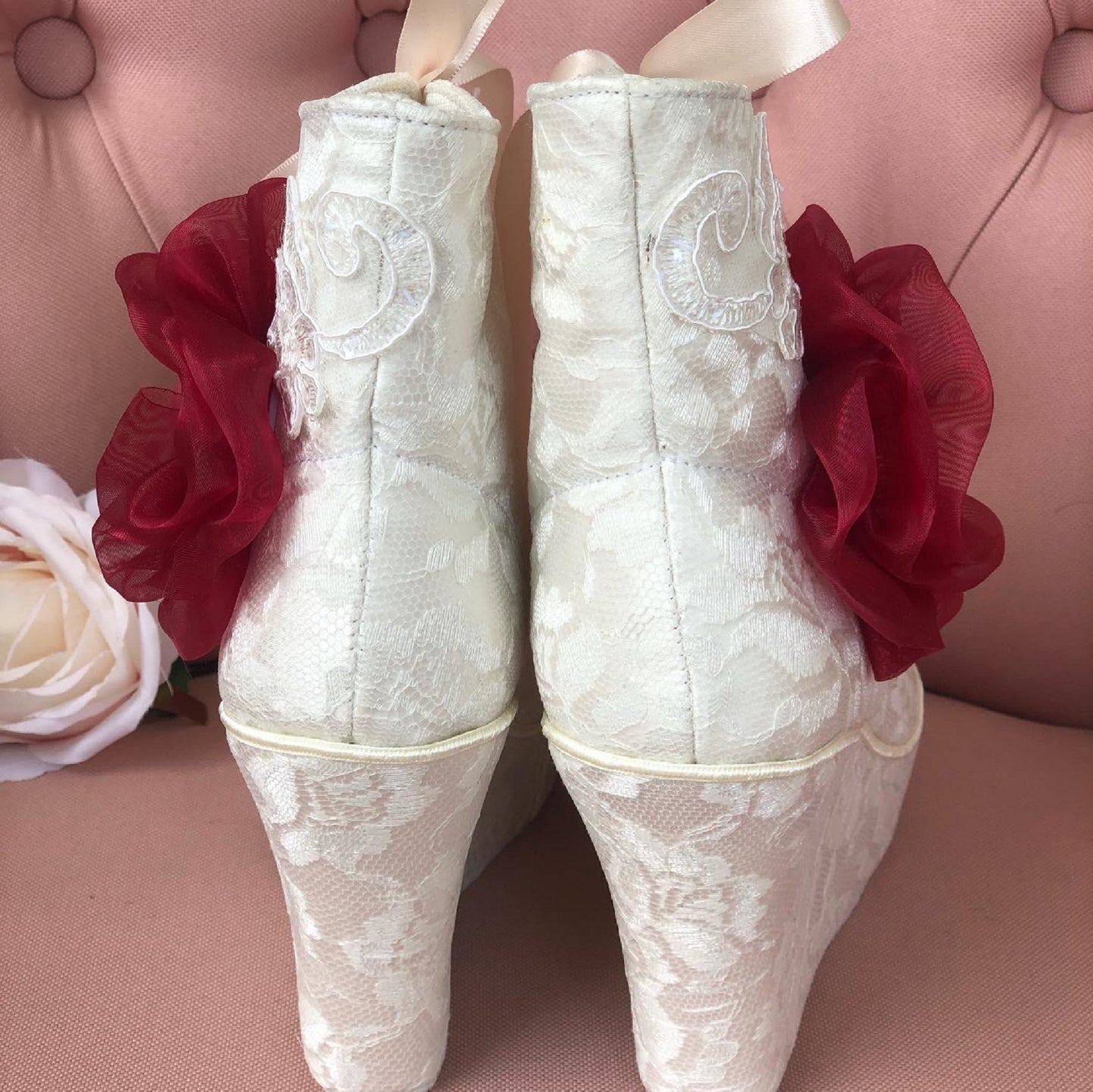 Zapatos de Plataforma para Novia, XV años
