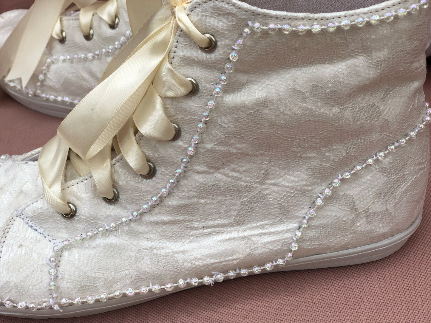 Zapatos tenis primera comunion, boda, novia, quince años