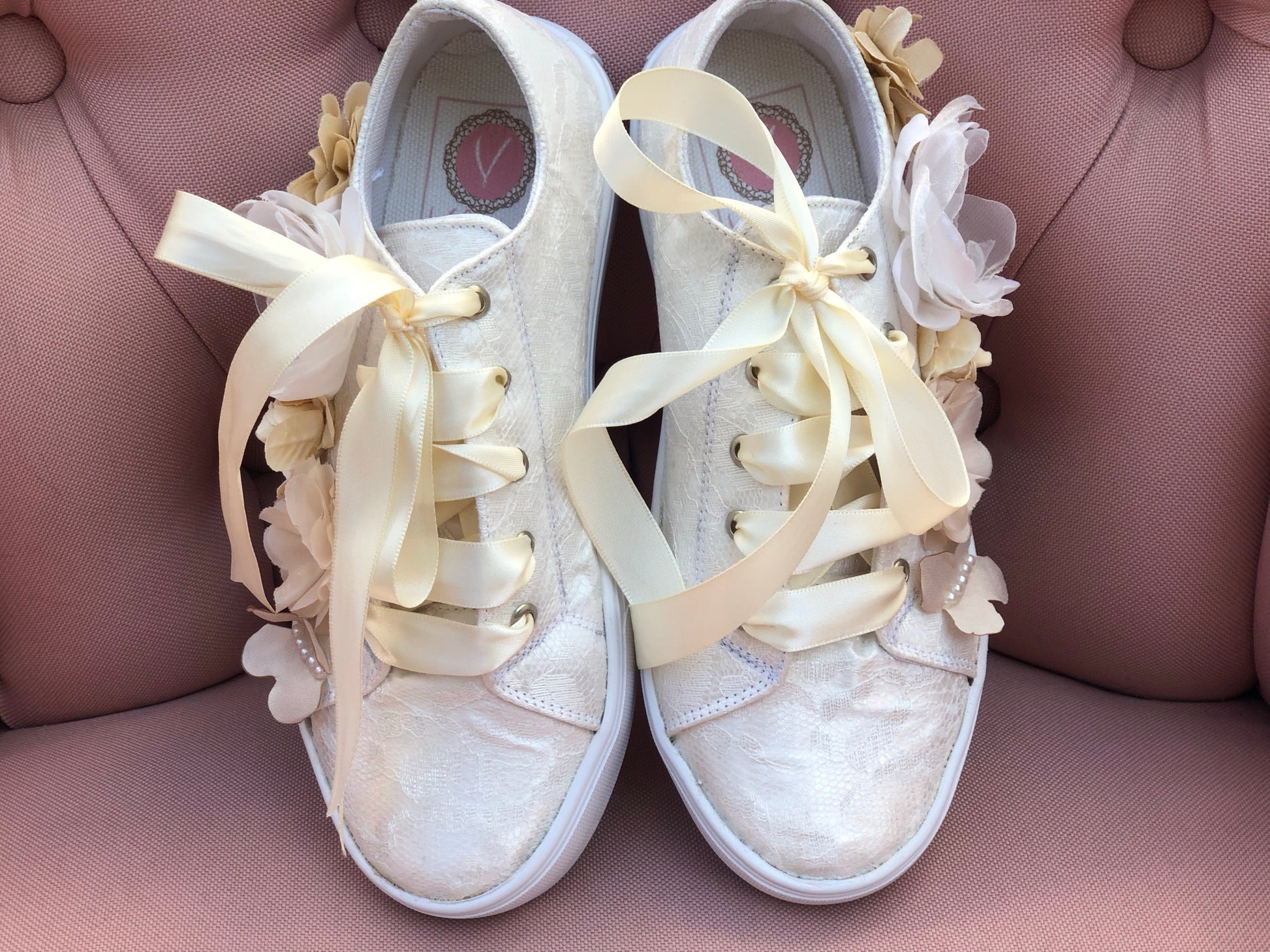 zapatos de encaje niña