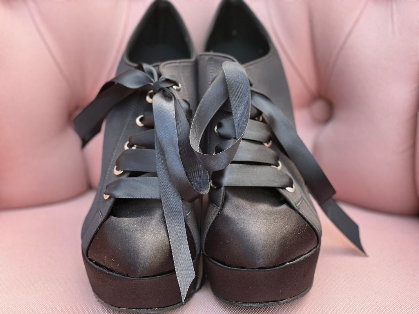 Zapatos Negros de Mujer Cómodos Plataforma