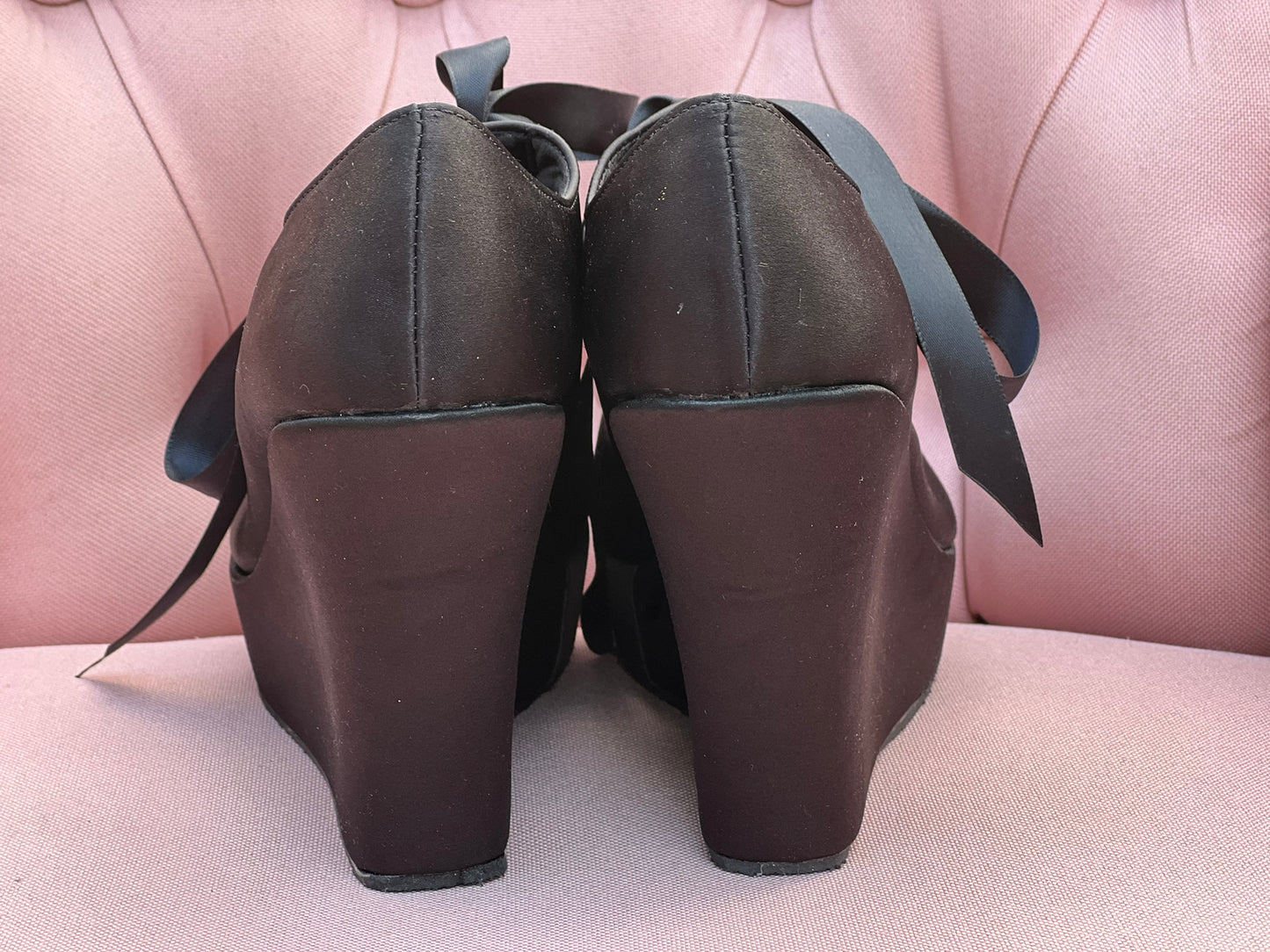 Zapatos Negros de Mujer Cómodos Plataforma