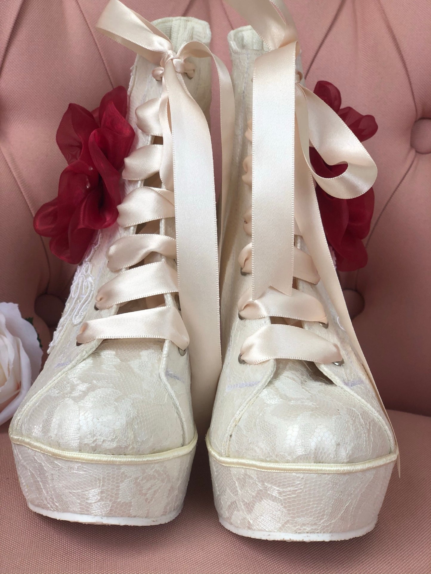 Zapatos de Plataforma para Novia, XV años